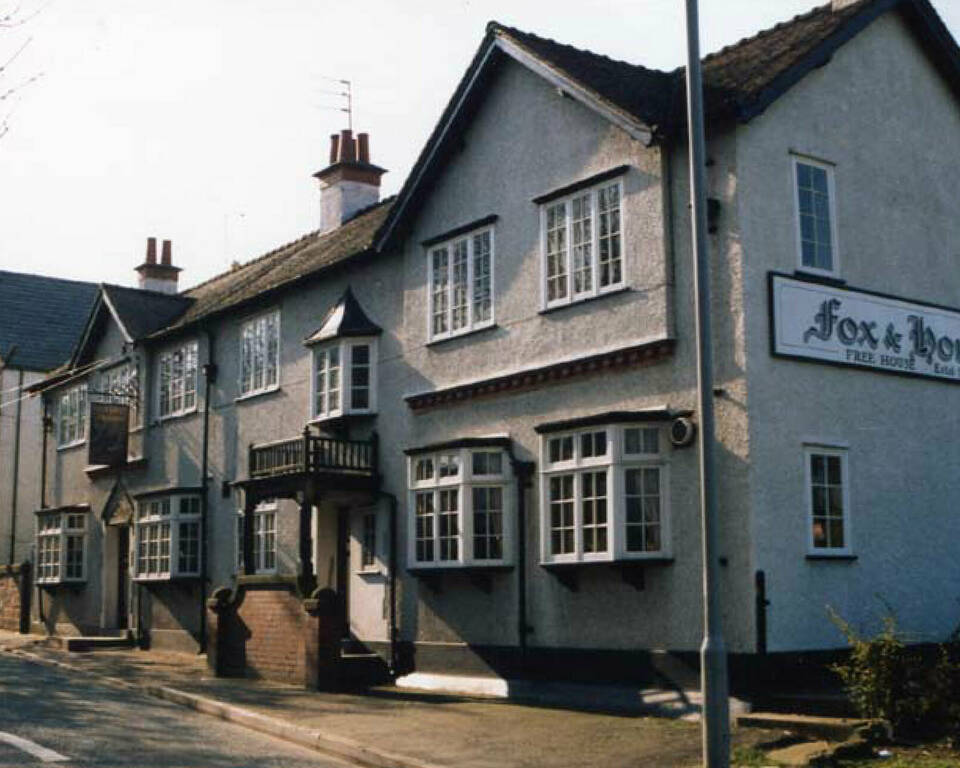 Fox and hounds from road